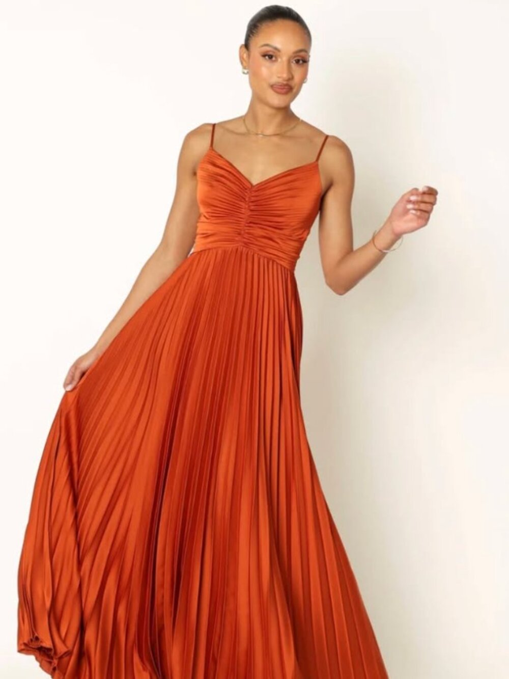 Orange dress